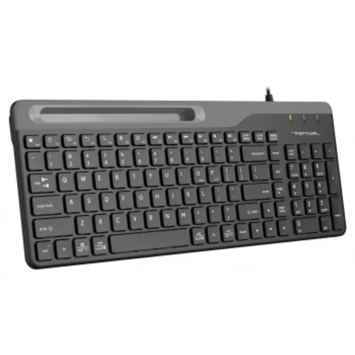 Клавиатура A4Tech Fstyler FK25 черный/серый USB slim